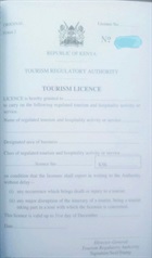 Restaurant licence
